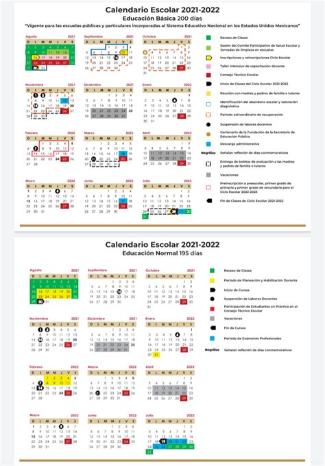 Publica Sep Calendario Escolar 2021 2022 Para Educación Básica A Tiempo