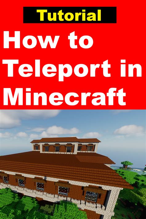 How To Teleport In Minecraft Easy Simple Minecraft Tutorial Artofit