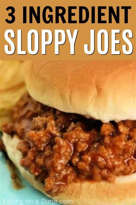 Easy Sloppy Joe Recipe With Ketchup Artofit