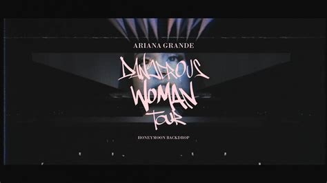 Ariana Grande Be Alright Dangerous Woman Tour Stage Visual Youtube