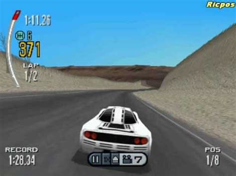 PS1 Need For Speed II McLaren F1 Outback YouTube