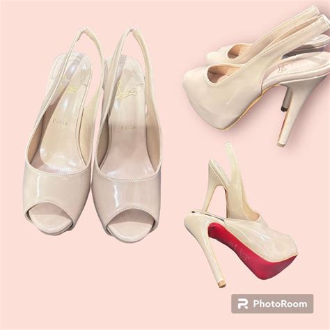 Nude CL Heels On Carousell