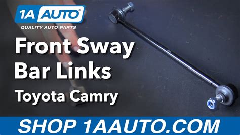 How To Replace Front Sway Bar Links Toyota Camry Youtube