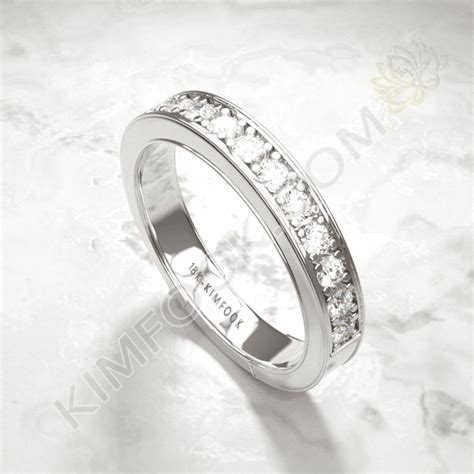 Cincin Berlian Eternity Wbrd Kimfook Jewelry Cincin Nikah