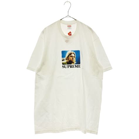 【楽天市場】supremeシュプリーム サイズl 23ss Kurt Cobain Tee カートコバーンフォトデザイン半袖tシャツ