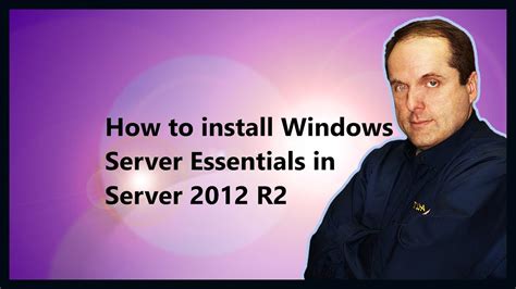 How To Install Windows Server Essentials In Server R Youtube