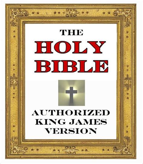 Holy Bible Authorized King James Version KJV Complete Old And New