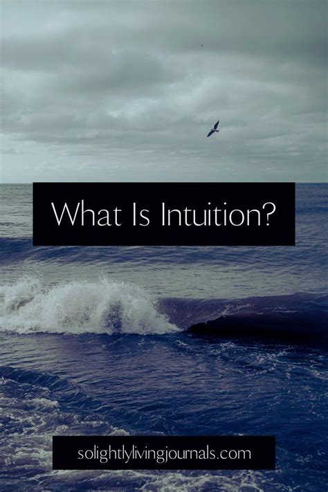 What Is Intuition Intuition Meant To Be Scientist