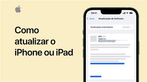 Como Atualizar O IPhone Ou IPad Suporte Da Apple YouTube