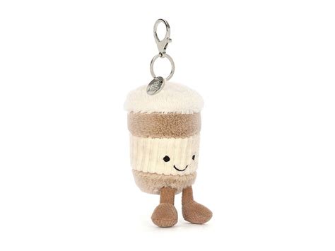 Jellycat Amuseable Coffee To Go Bag Charm L Cm X H Cm