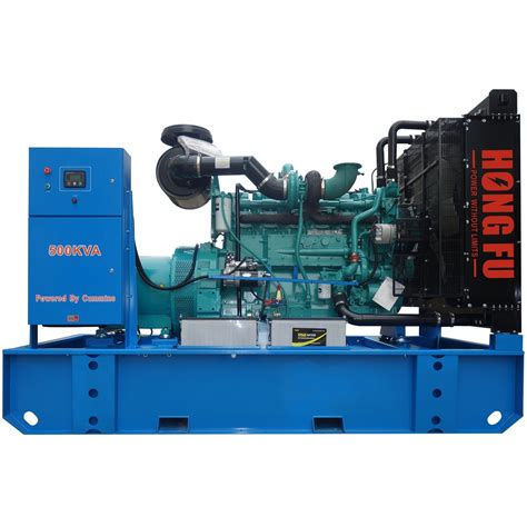 Prime Power 450kva 360kw Soundproof Cummins Engine Diesel Generators