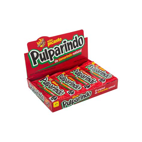 Pulparindo Extra Picante 20 Piezas Dulces De La Rosa Tienda De La Rosa®