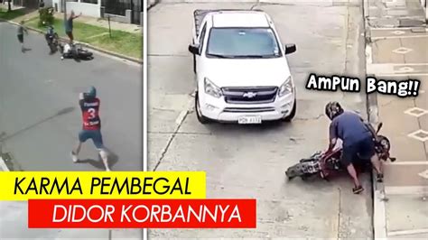 Pembegal Didor Korbannya Niatnya Mau Begal Pemotor Tapi Ternyata