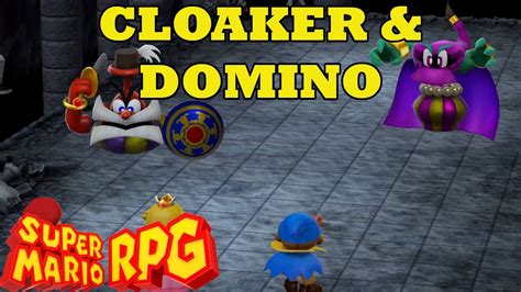 Cloaker Domino Super Mario RPG Remake Boss Fight YouTube