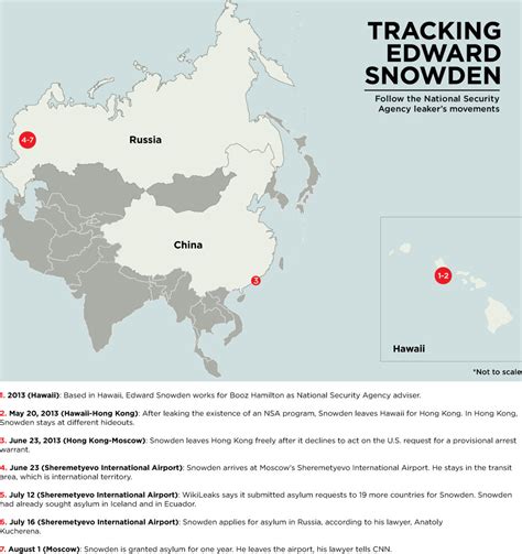 From Hawaii To Russia Following Edward Snowden Cnn