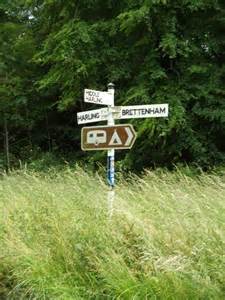 Roadsign On West Harling Road Geographer Cc By Sa 2 0 Geograph