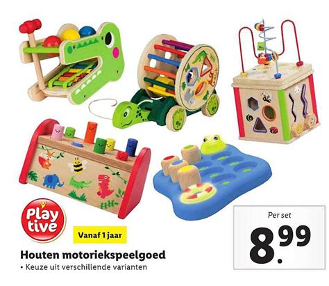 Playtive Houten Motoriekspeelgoed Aanbieding Bij Lidl 1Folders Nl