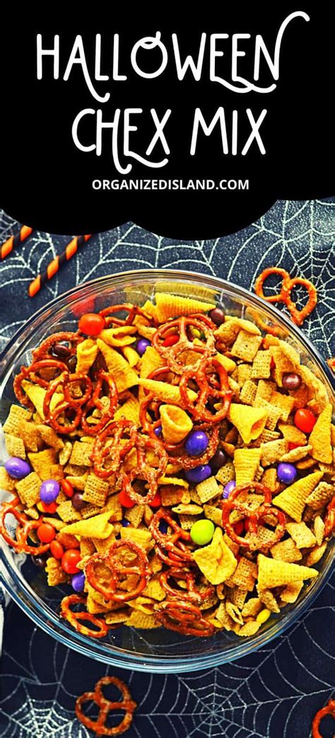 Halloween Chex Mix - Organized Island