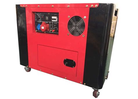 Honda Red 10kva Diesel Power Silent Small Portable Generators 3 Phase