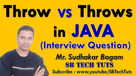 Throw Vs Throws In Java Difference Between Throw And Throws In Java