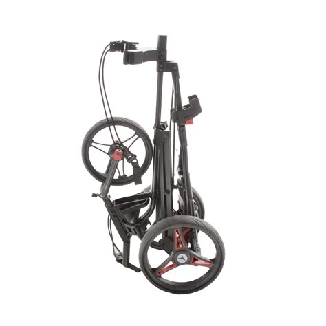 Motocaddy Z1 3 Wheel Push Trolley Black Red