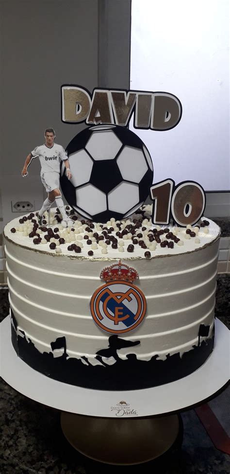 Bolo Tema Cr7 Soccer Birthday Cakes Cake Designs For Boy Football