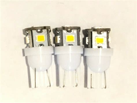 3 New Warm White 8v Wedge Lamp Led Bulbs For Pioneer Projectone