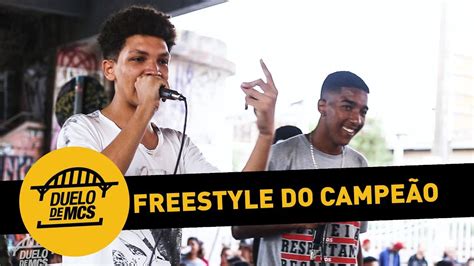 Freestyle do Campeão Dias e Wad Duelo de MCs Nacional 2018 Pré