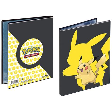 Portfolio Pikachu 2022 A4 9 Cases Pokémon UltraJeux