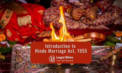 Introduction To Hindu Marriage Act 1955