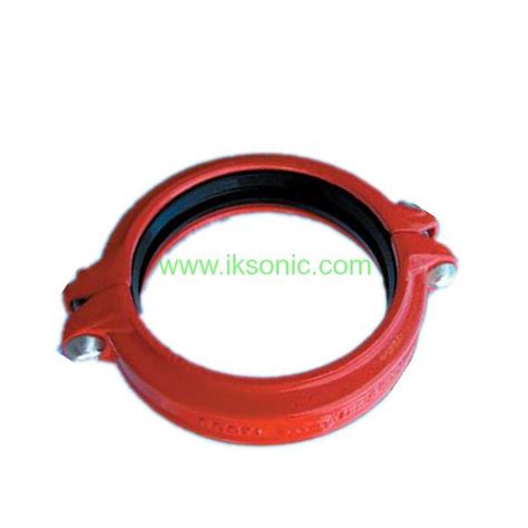 Large Diameter Victaulic Rubber Gasket Seal Pipe Connection