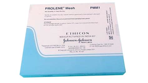 Ethicon Prolene Mesh Polypropylene Non Absorbable Synthetic Surgical