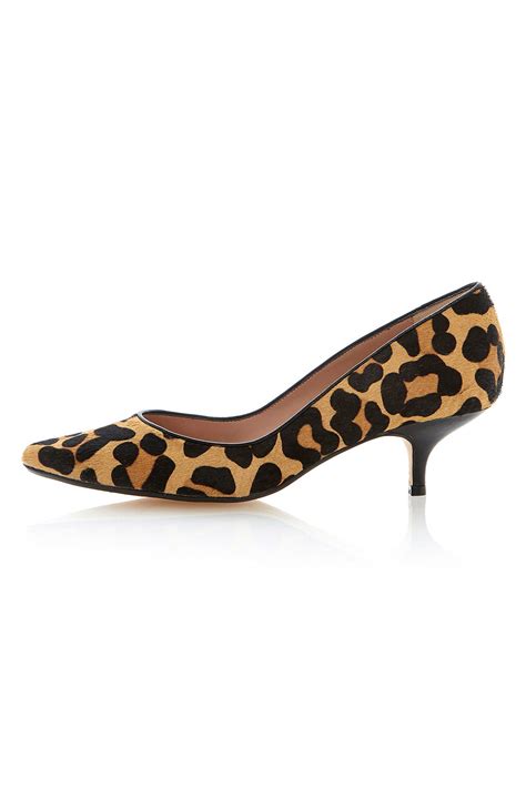 Leopard Kitten Heel Sandals Leopard Print Sandals