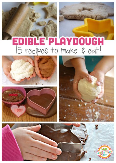 15 Edible Playdough Recipes That Are Easy And Fun To Make Sunshine