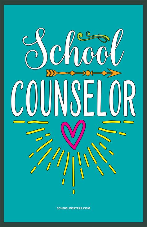 School Counselor Poster – SchoolPosters.com LLC