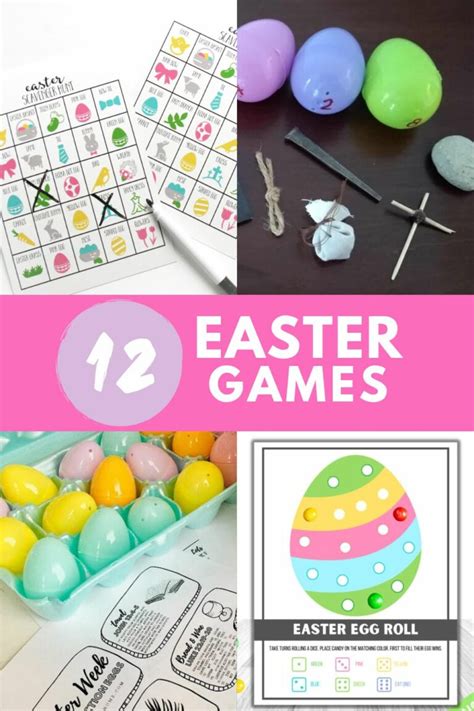 12+ Easter Games for Kids and Families – Craftivity Designs