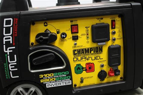 Champion Dual Fuel Generator 4750 Manual