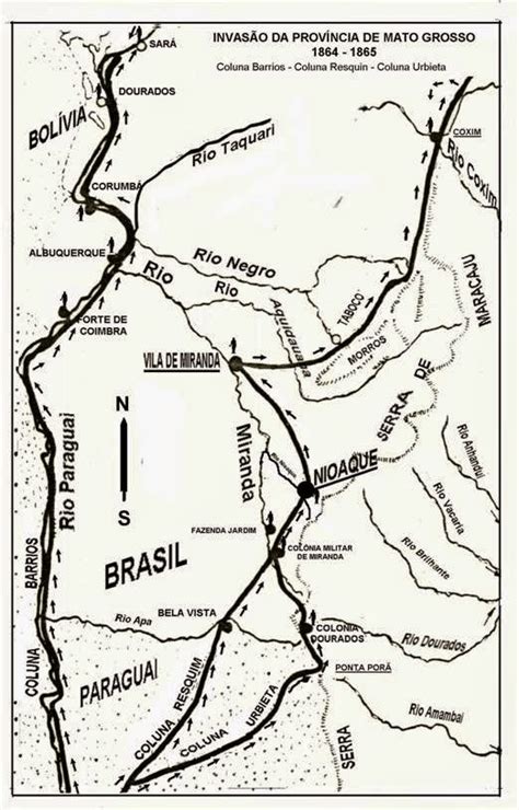 Guerra Do Paraguai Campanha No Mato Grosso Do Sul Anos Do In Cio