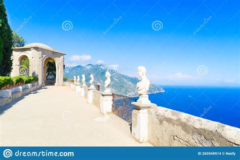 Ravello Village Amalfi Coast Of Italy Stock Photo Image Of Banner