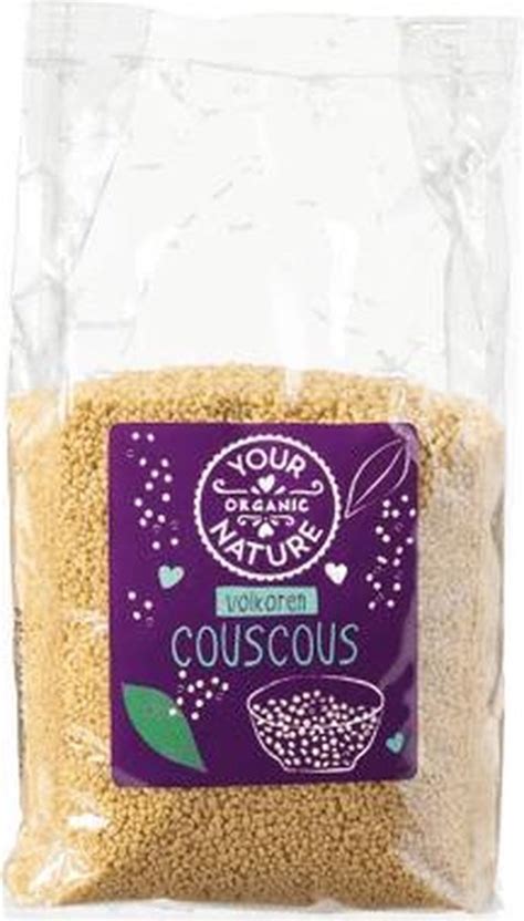 Volkoren Couscous Your Organic Nature Zak Gram Biologisch Bol