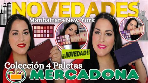 NOVEDADES MERCADONACOLECCIÓN 4 PALETAS RESEÑANEW YORK Y MANHATTAN 2