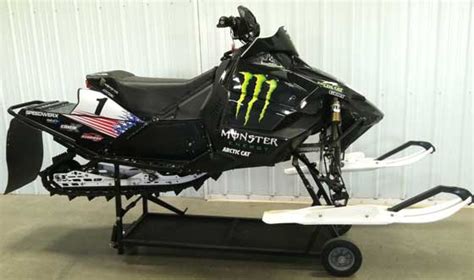 Arcticinsider For Sale Tucker Hibbert’s 2010 11 Arctic Cat Race Sled