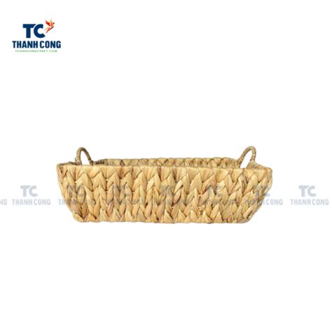 Water Hyacinth Tray With Handles Tcsb