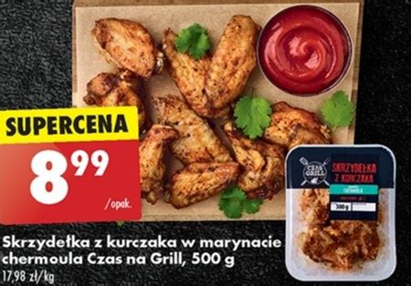 Skrzydełka z kurczaka Czas na grill promocja Biedronka Ding pl