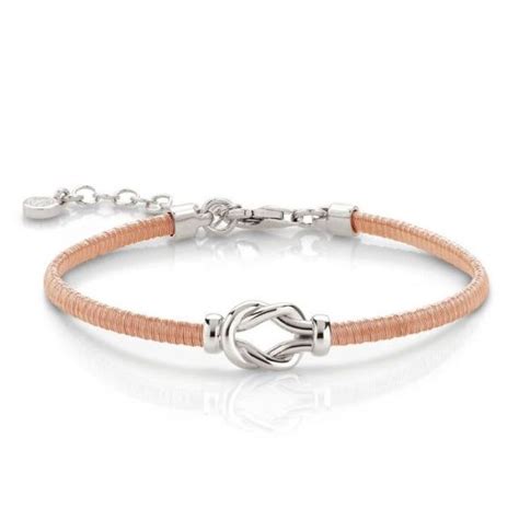 Nomination Flair 18ct Rose Gold Plated Love Knot Bracelet 145823 011