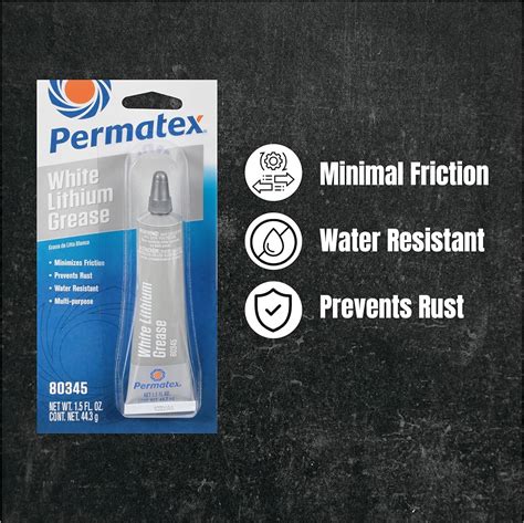 Permatex White Lithium Grease 1.5 OZ – Havoc Hobby