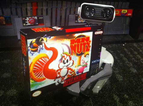 SNES Mr. Nutz boxBox My Games! Reproduction game boxes