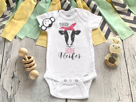 Cow Baby Outfit, Funny Baby Onesies®, Cow Baby Gifts, Farm Baby Shower ...