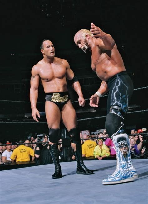 TJR WrestleMania's Greatest Matches #29: The Rock vs. “Hollywood” Hulk ...