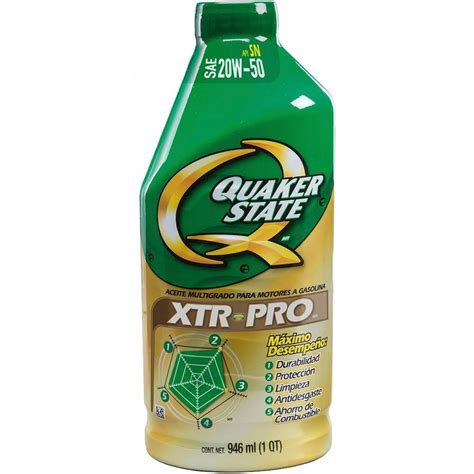 Aceite Multigrado Quaker State Xtr Pro W De Ml Walmart En L Nea